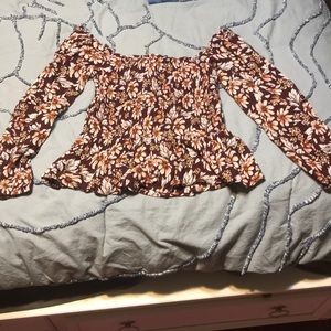 Off the shoulder top